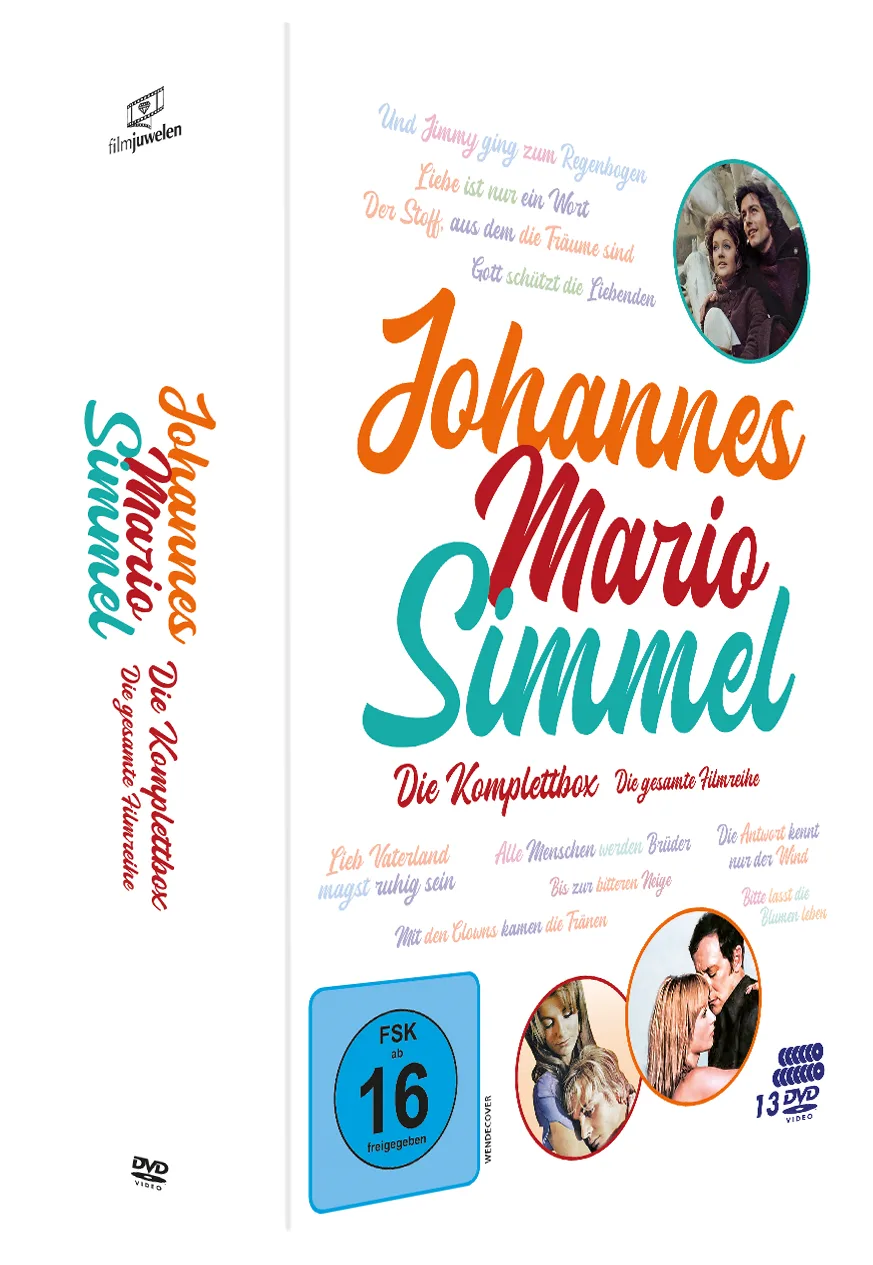 Produktansicht 1 von Johannes Mario Simmel – Komplettbox [13 DVDs] – DVD