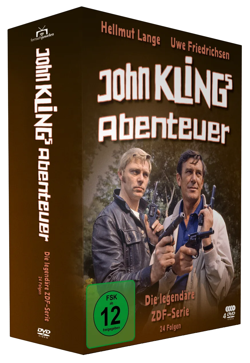 Produktansicht 1 von John Klings Abenteuer – Die legendäre Serie (Folgen 1–24) [4 DVDs] – DVD