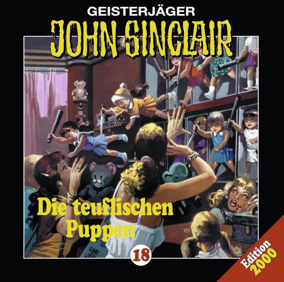 Buchcover von 'John Sinclair - Folge 18' - Hörbuch (CD) von Jason Dark