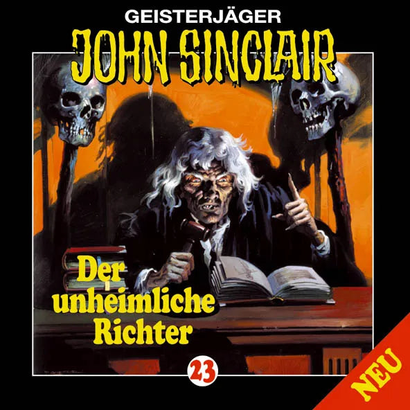 Buchcover von 'John Sinclair - Folge 23' - Hörbuch (CD) von Jason Dark