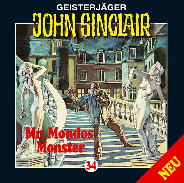 Buchcover von 'John Sinclair - Folge 34' - Hörbuch (CD) von Jason Dark