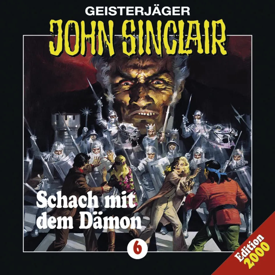 Buchcover von 'John Sinclair - Folge 6' - Hörbuch (CD) von Jason Dark