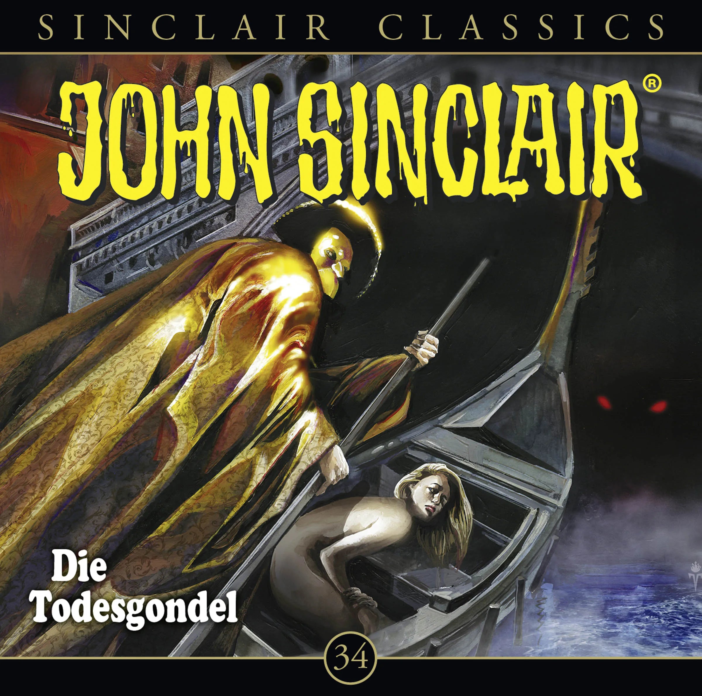 Buchcover von 'John Sinclair Classics - Folge 34' - Hörbuch (CD) von Jason Dark