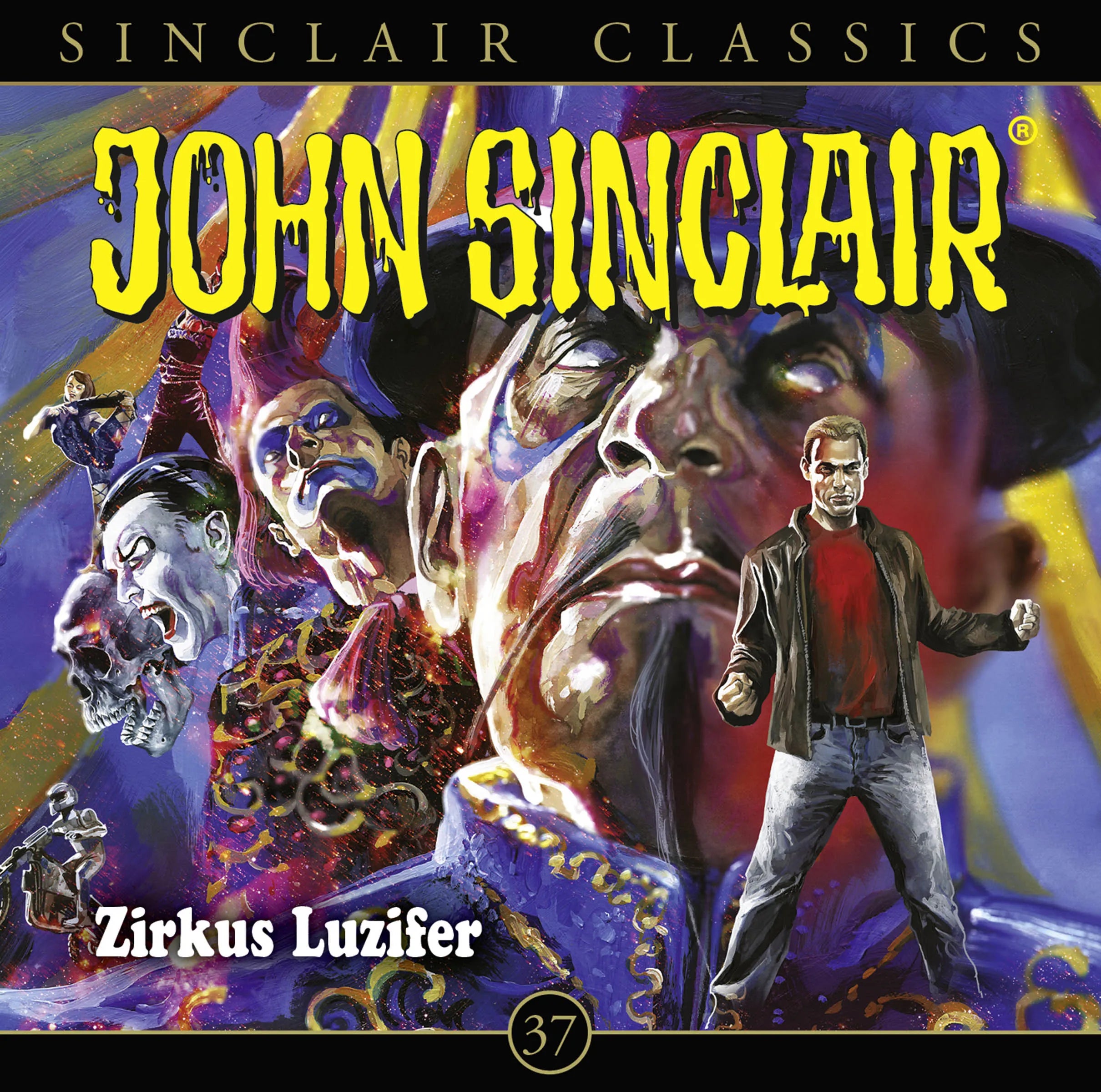 Buchcover von 'John Sinclair Classics - Folge 37' - Hörbuch (CD) von Jason Dark