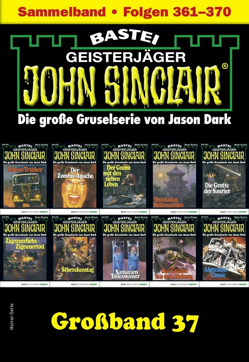 Cover: John Sinclair Großband 37 (E-Book) von Jason Dark