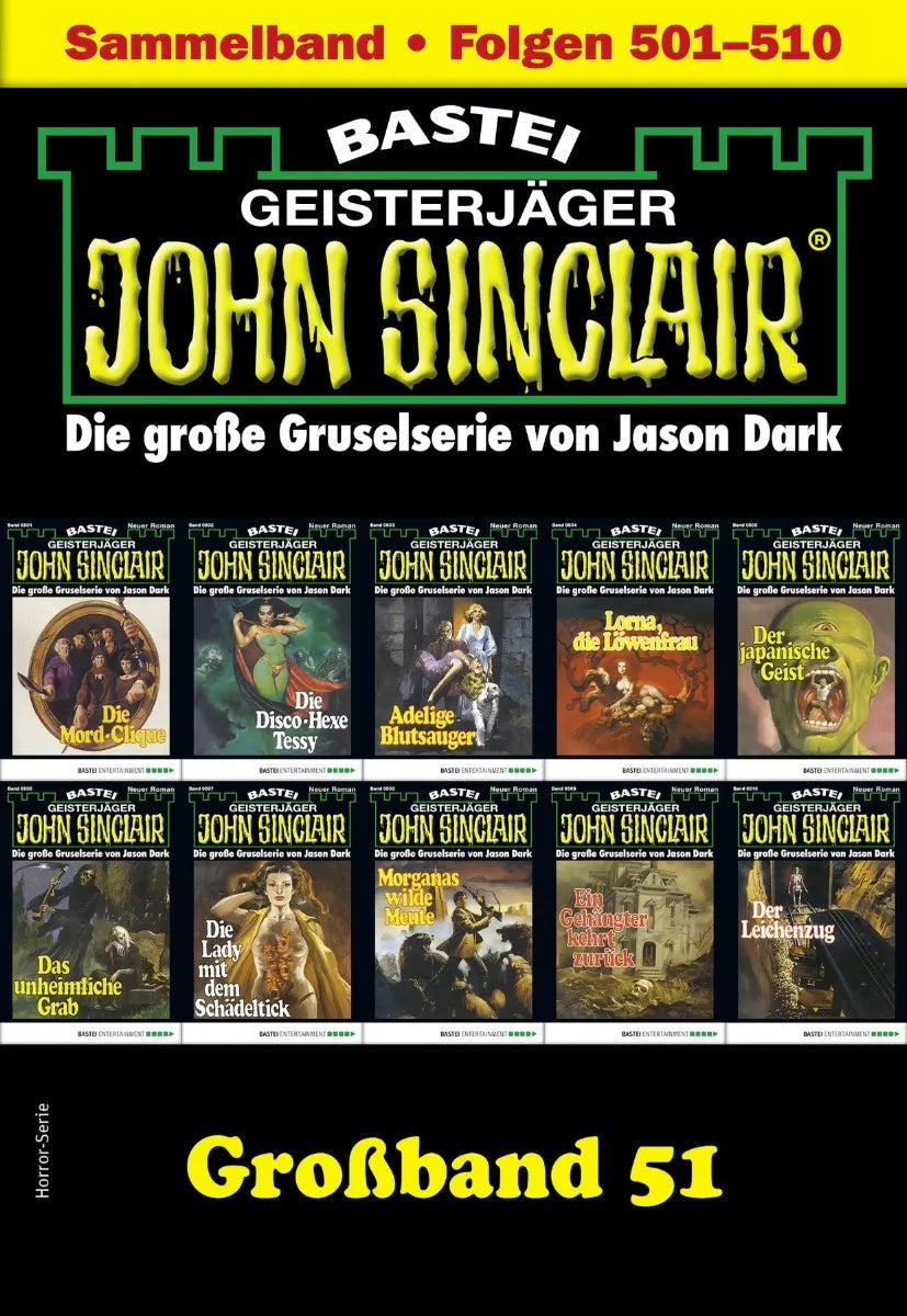 Cover: John Sinclair Großband 51 (E-Book) von Jason Dark