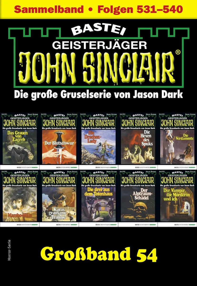 Cover: John Sinclair Großband 54 (E-Book) von Jason Dark