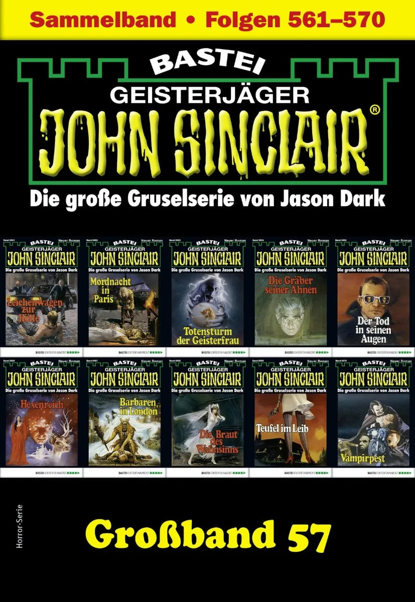 Cover: John Sinclair Großband 57 (E-Book) von Jason Dark