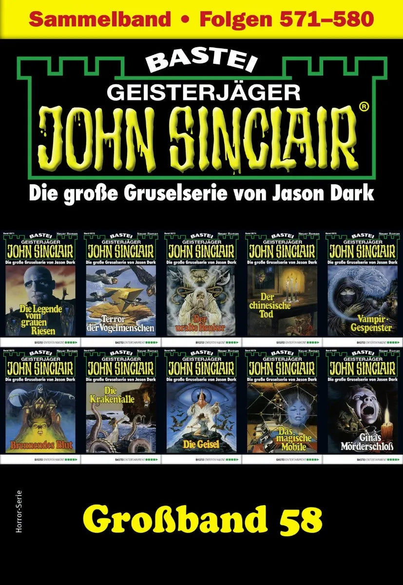 Cover: John Sinclair Großband 58 (E-Book) von Jason Dark