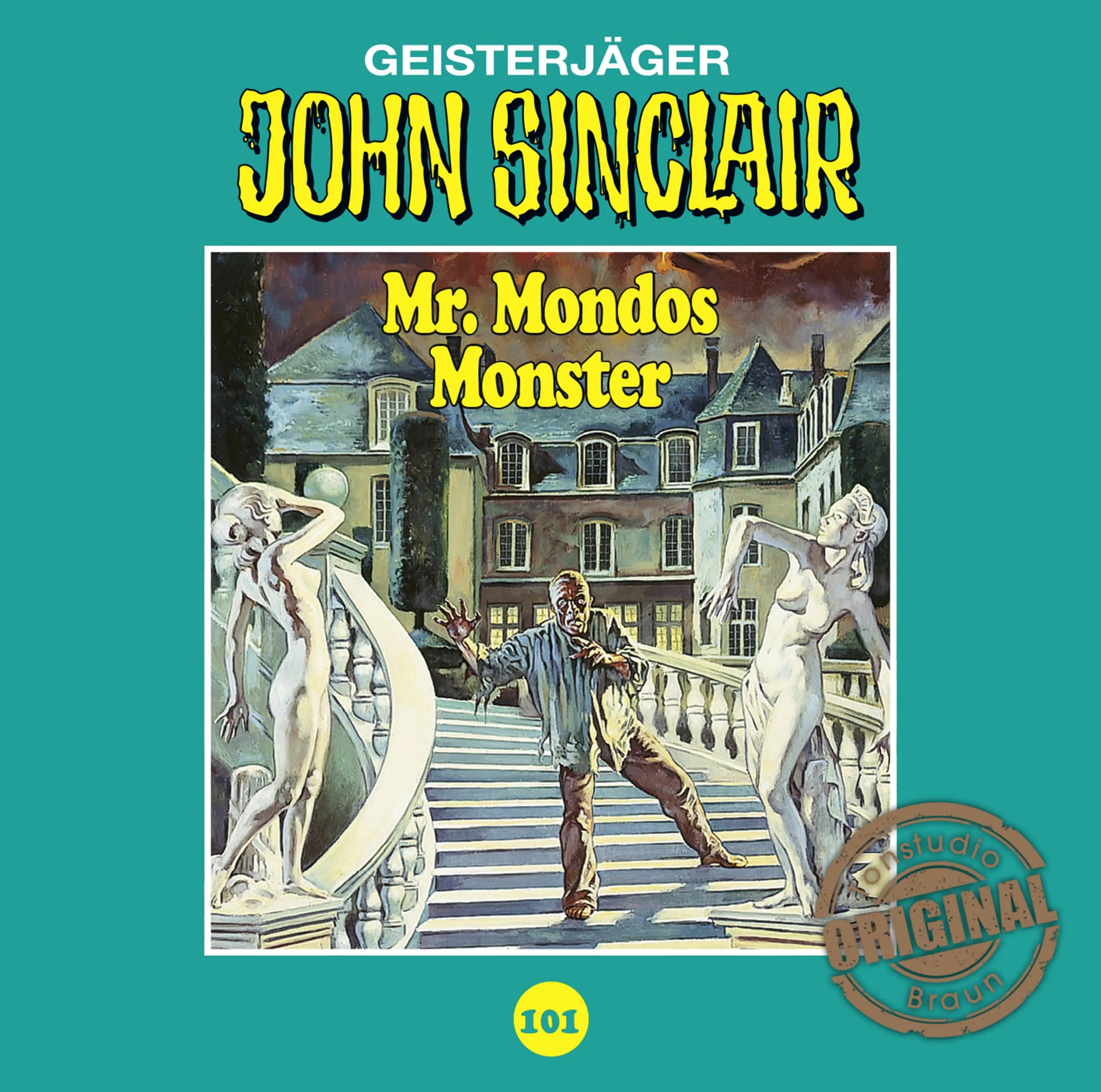 Buchcover von 'John Sinclair Tonstudio Braun - Folge 101' - Hörbuch (CD) von Jason Dark