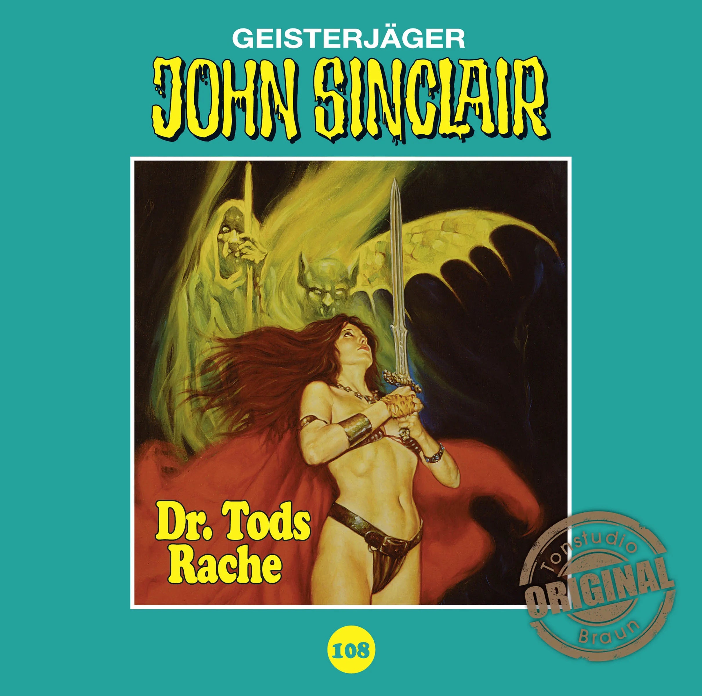 Buchcover von 'John Sinclair Tonstudio Braun - Folge 108' - Hörbuch (CD) von Jason Dark