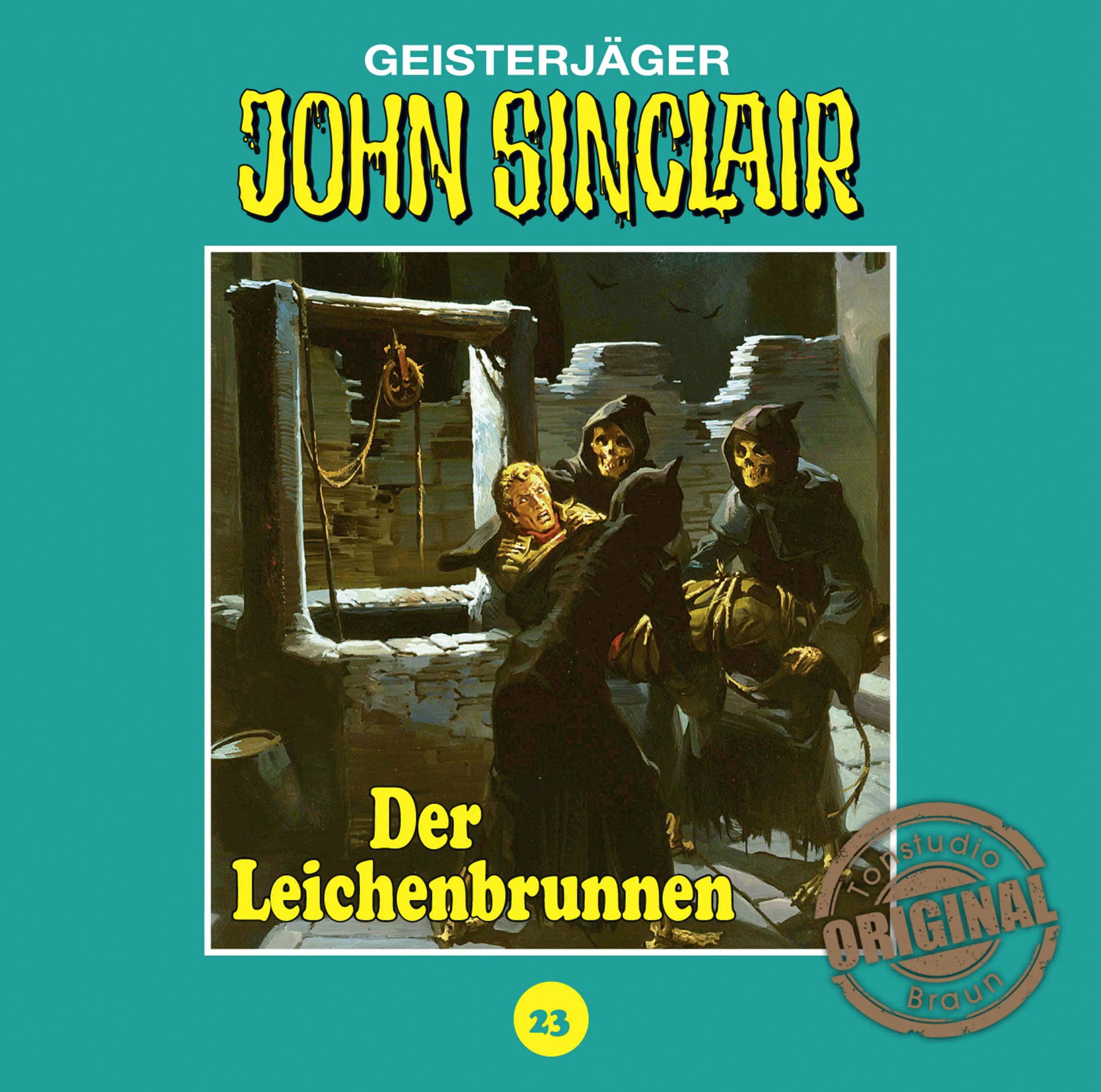 Buchcover von 'John Sinclair Tonstudio Braun - Folge 23' - Hörbuch (CD) von Jason Dark