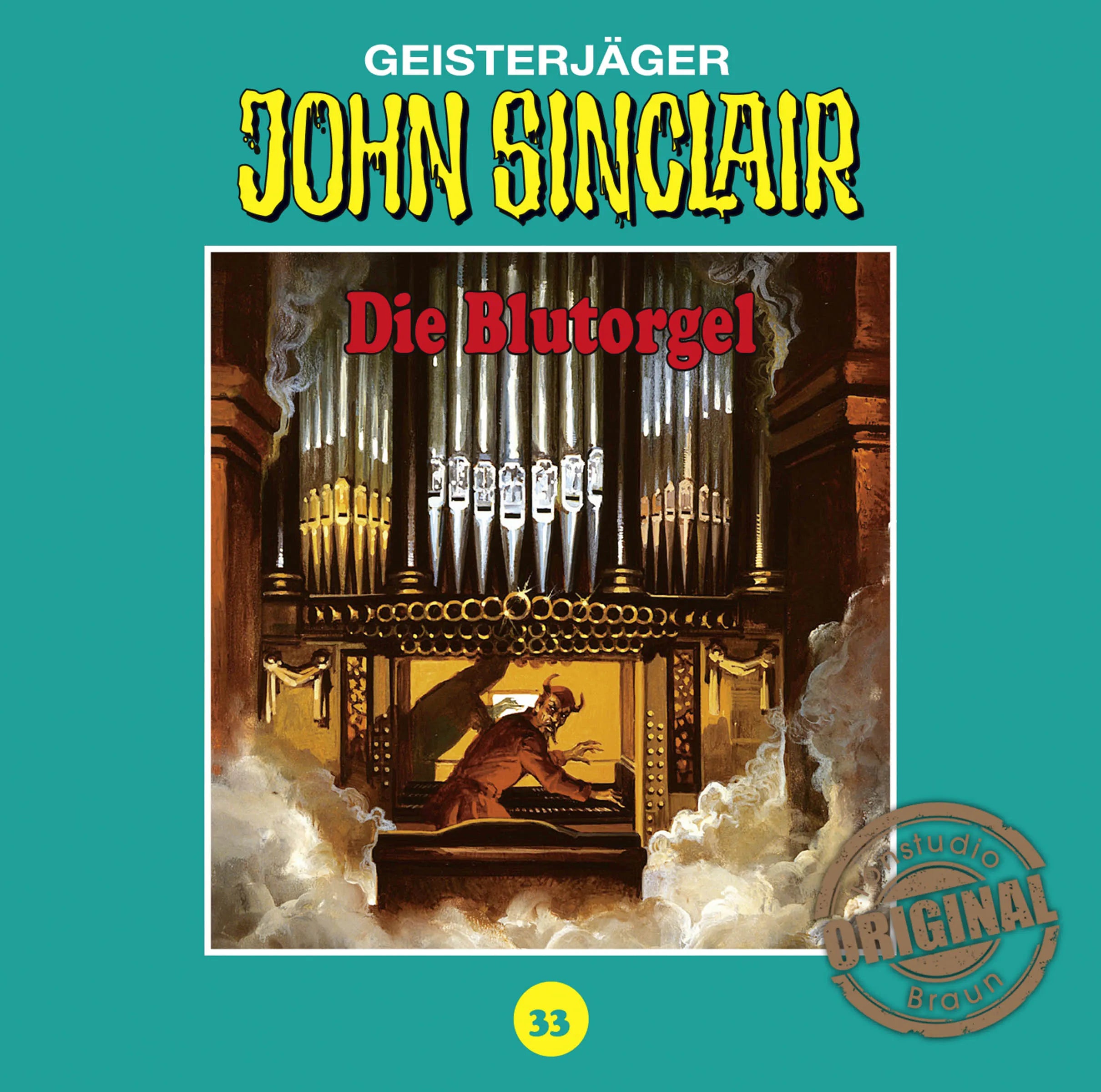 Buchcover von 'John Sinclair Tonstudio Braun - Folge 33' - Hörbuch (CD) von Jason Dark