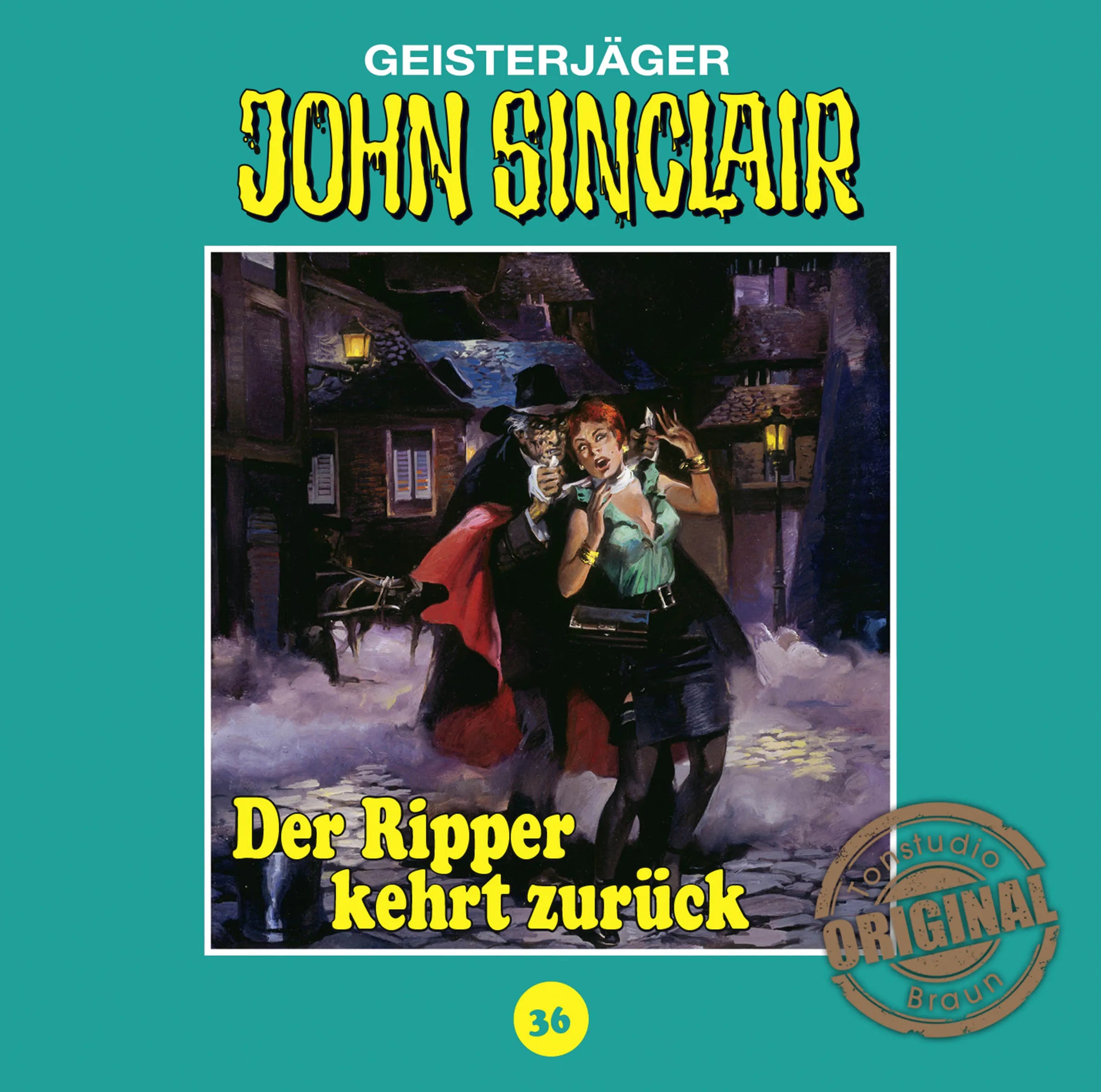 Buchcover von 'John Sinclair Tonstudio Braun - Folge 36' - Hörbuch (CD) von Jason Dark