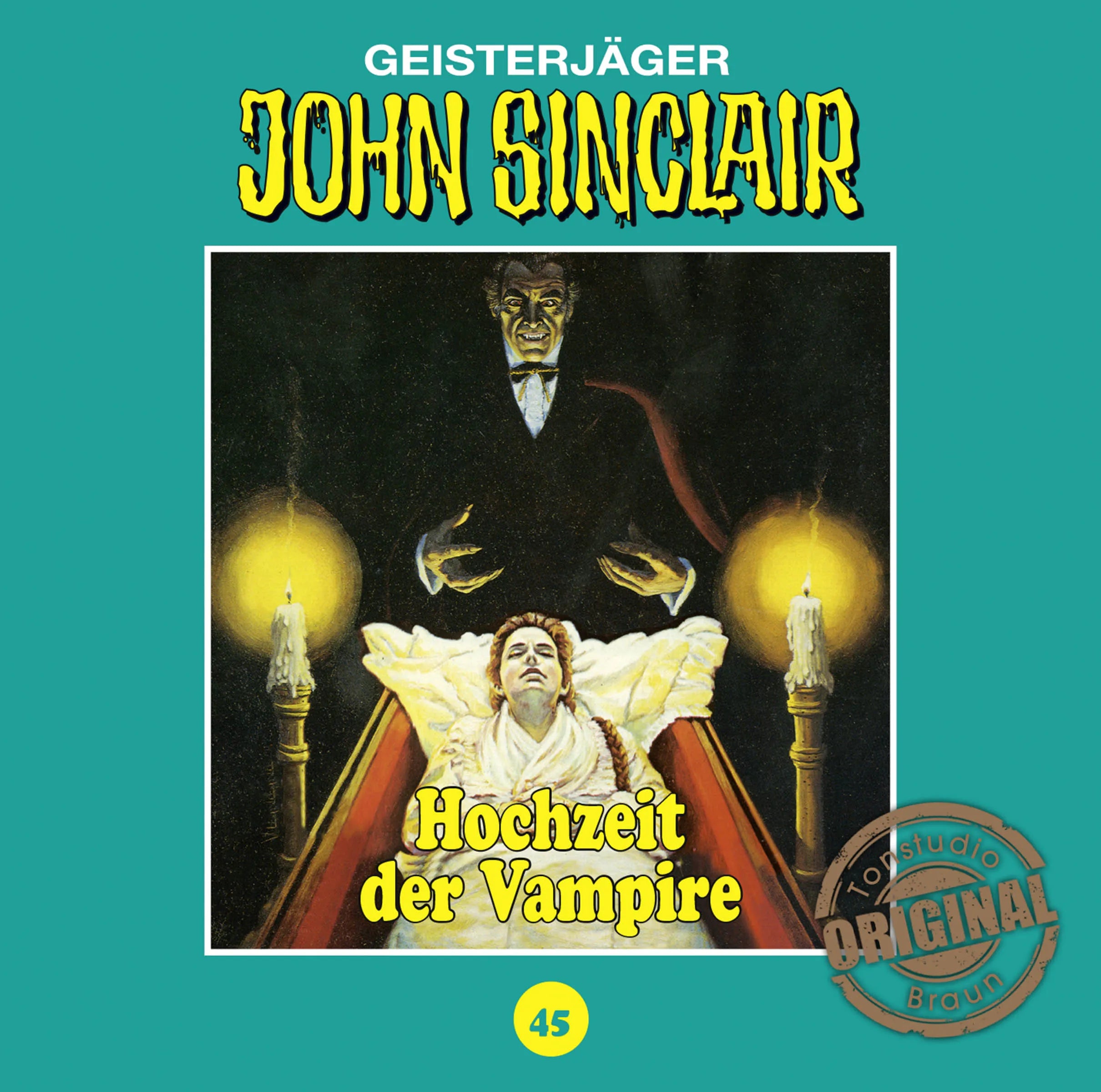 Buchcover von 'John Sinclair Tonstudio Braun - Folge 45' - Hörbuch (CD) von Jason Dark