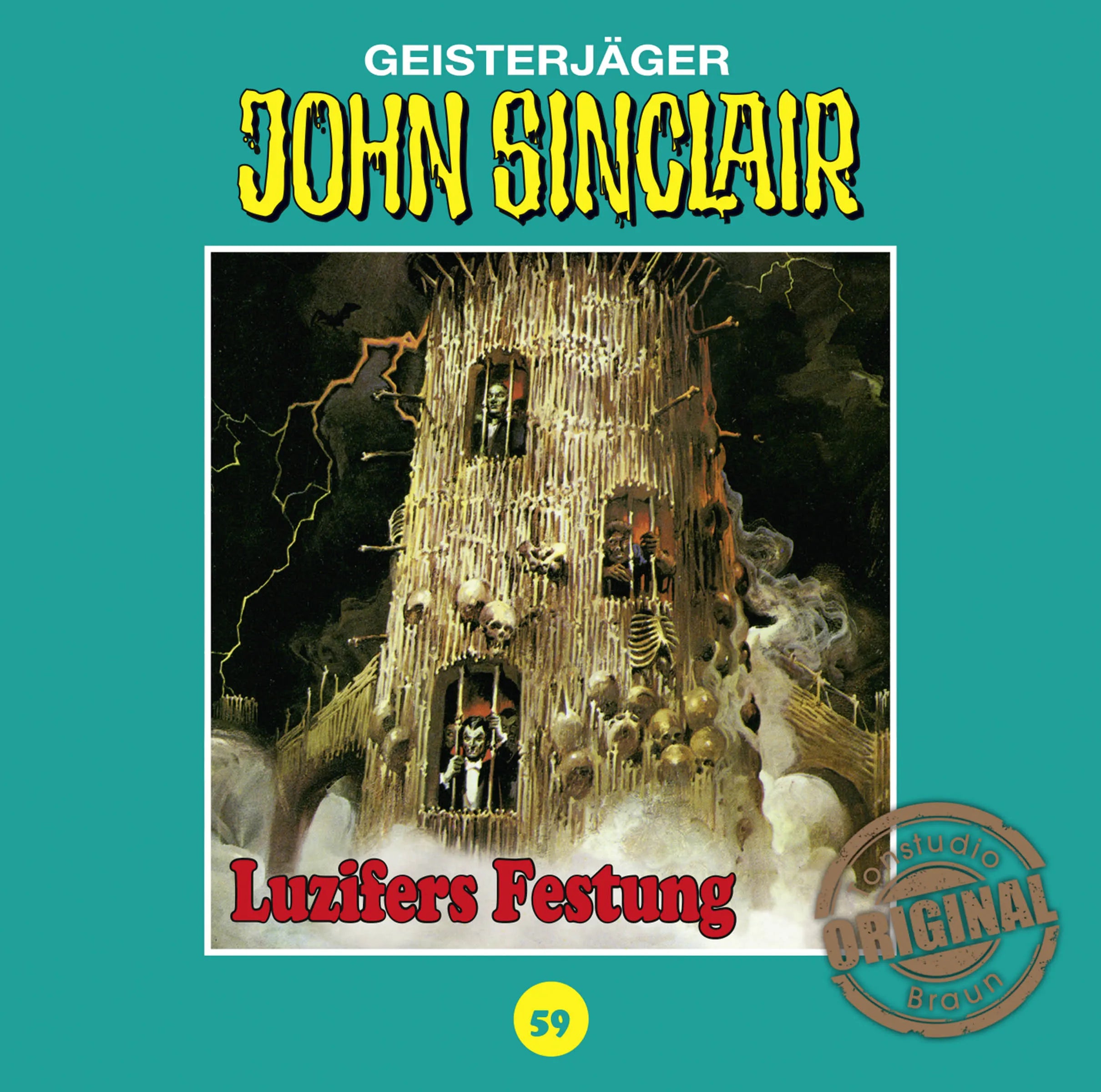 Buchcover von 'John Sinclair Tonstudio Braun - Folge 59' - Hörbuch (CD) von Jason Dark