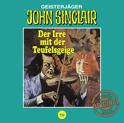 Buchcover von 'John Sinclair Tonstudio Braun - Folge 76' - Hörbuch (CD) von Jason Dark