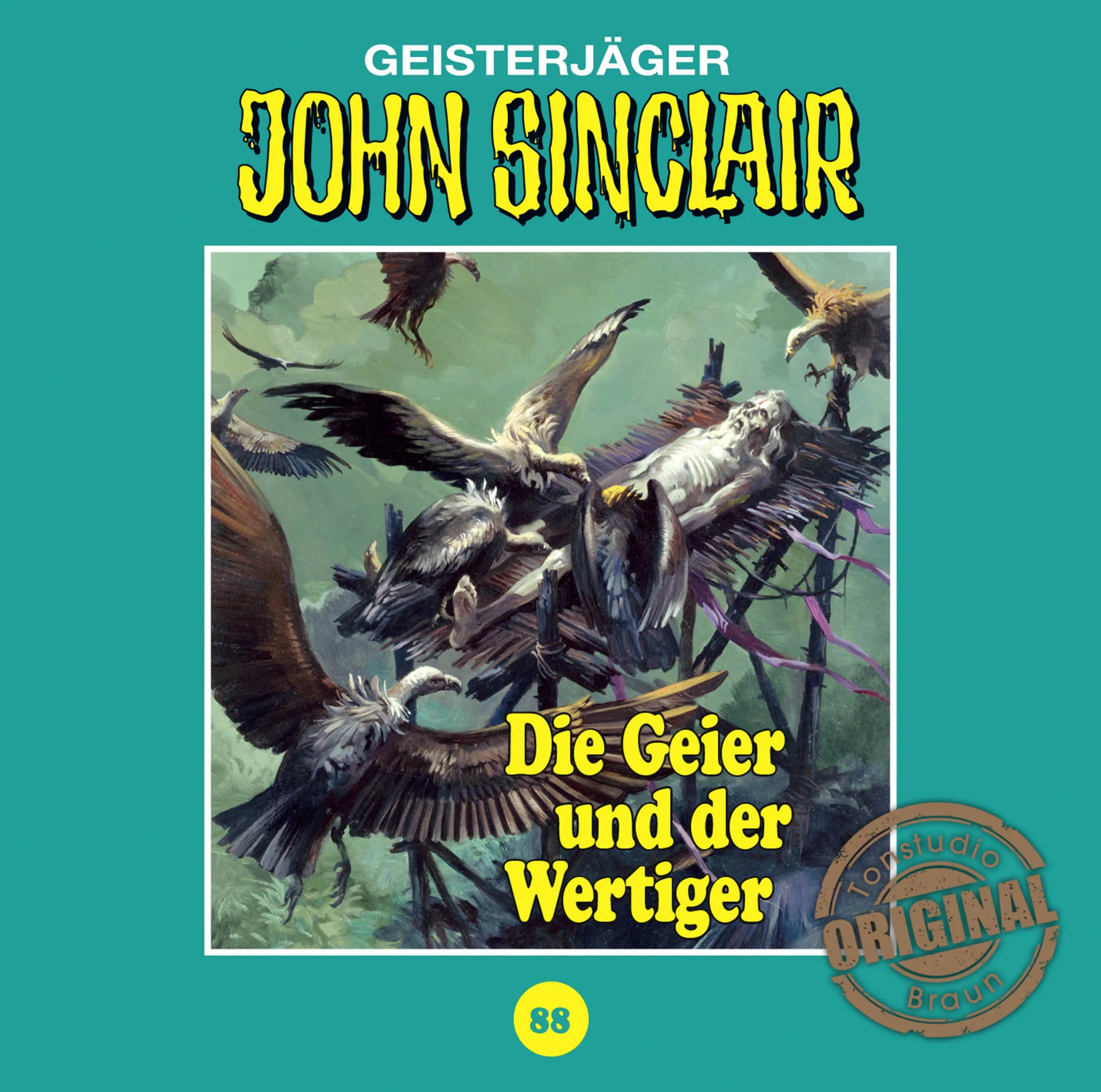 Buchcover von 'John Sinclair Tonstudio Braun - Folge 88' - Hörbuch (CD) von Jason Dark