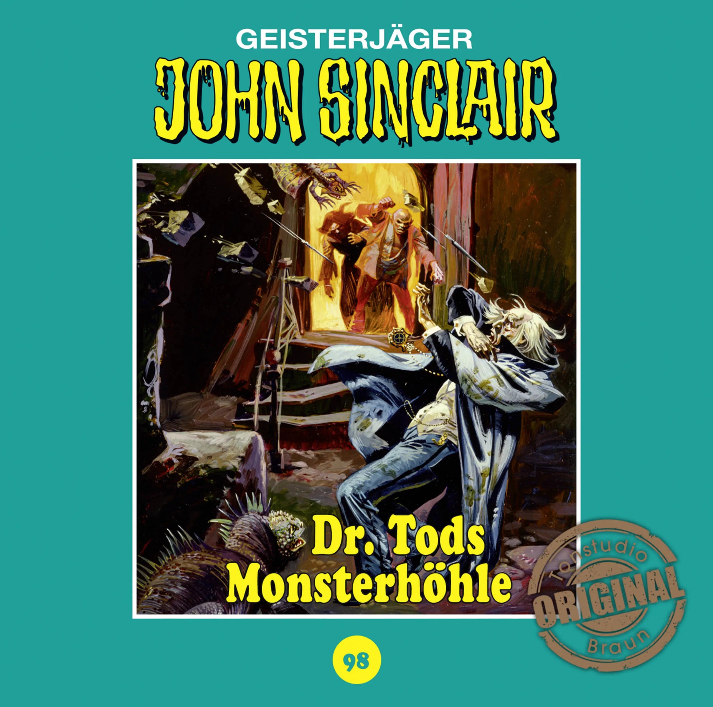 Buchcover von 'John Sinclair Tonstudio Braun - Folge 98' - Hörbuch (CD) von Jason Dark