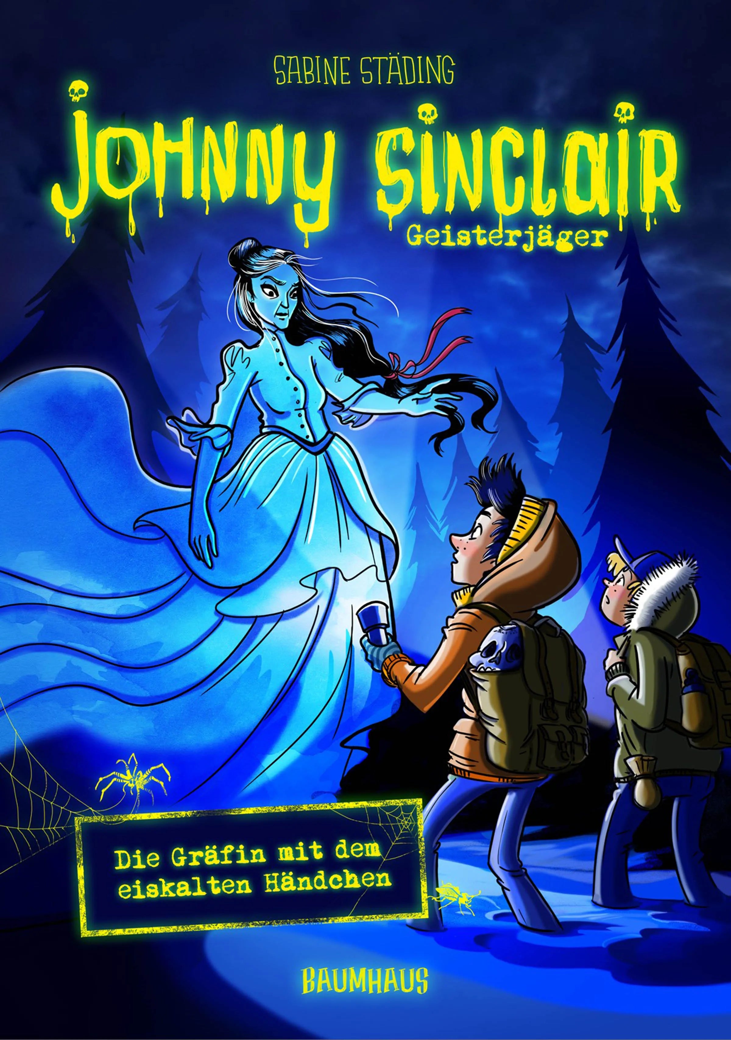 Buchcover von 'Johnny Sinclair - Die Gräfin mit dem eiskalten Händchen' - Gebundene Ausgabe von Sabine Städing