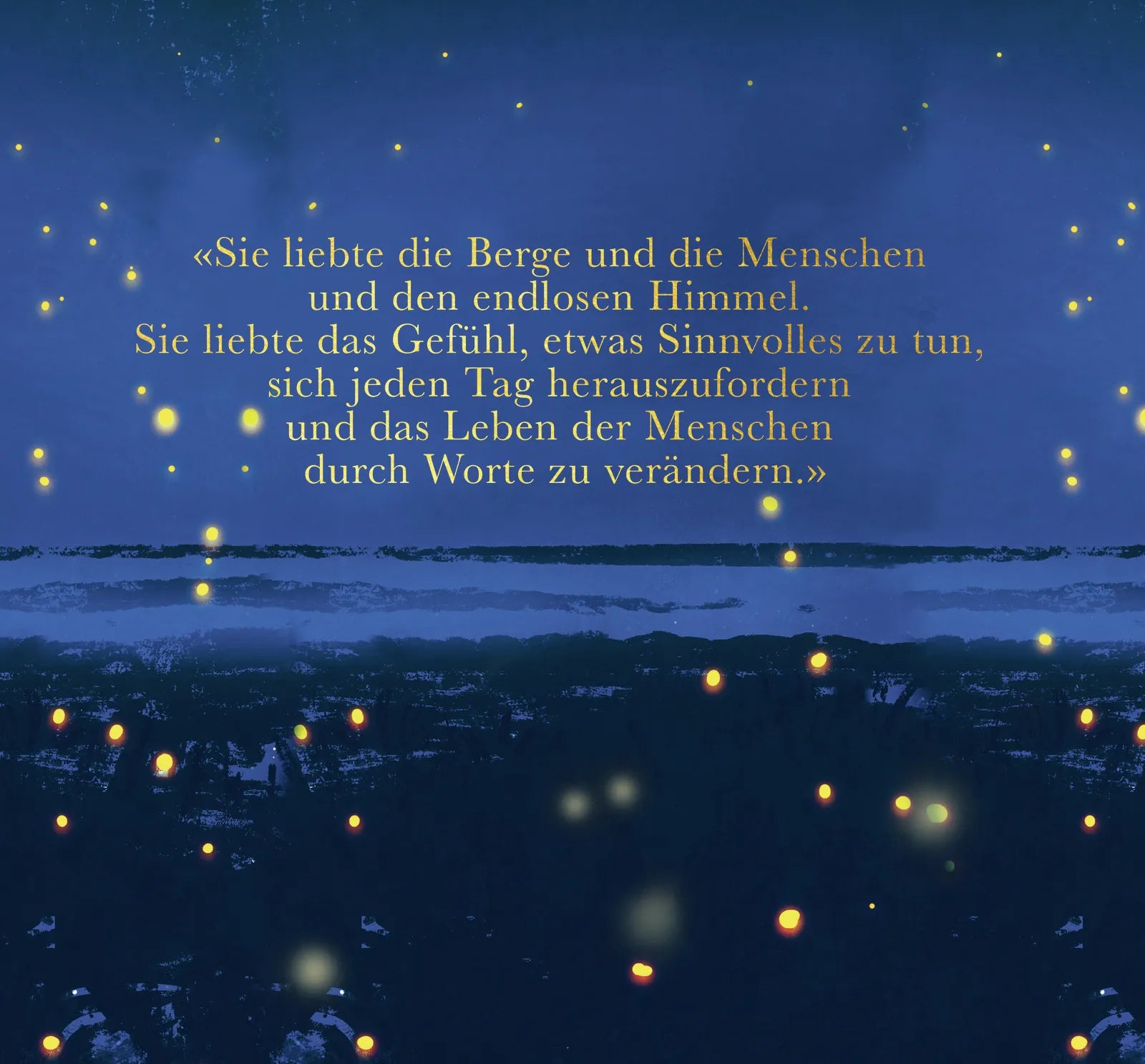 Produktansicht: Wie ein Leuchten in tiefer Nacht (Paperback)