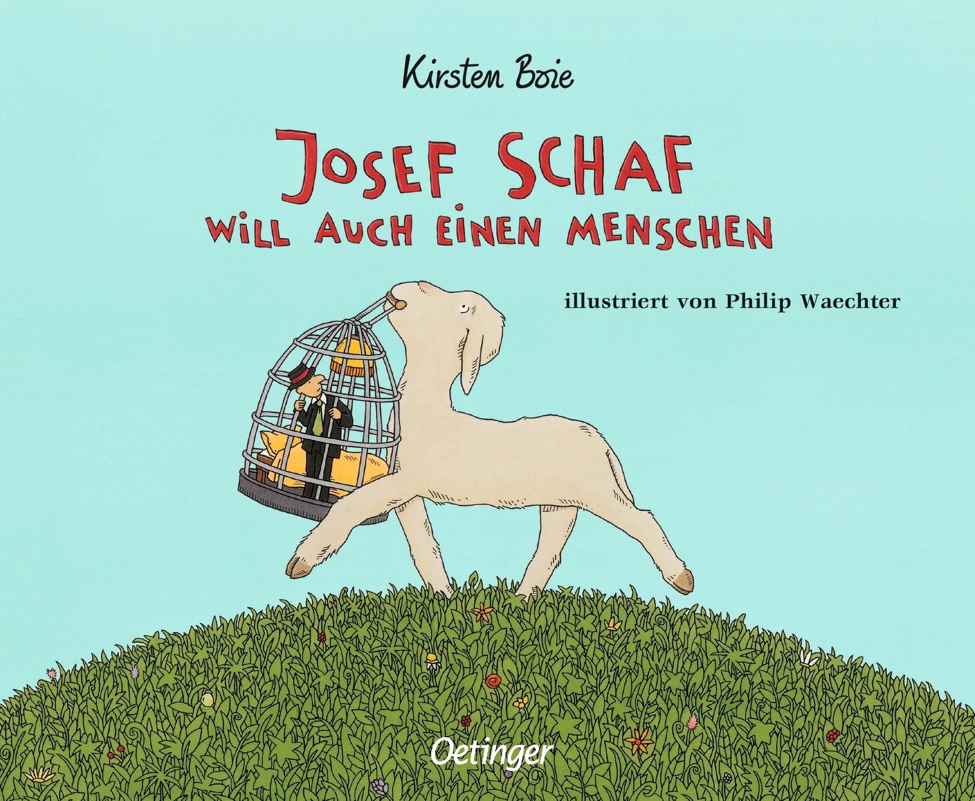 Buchcover von 'Josef Schaf will auch einen Menschen' - Gebundene Ausgabe von Kirsten Boie