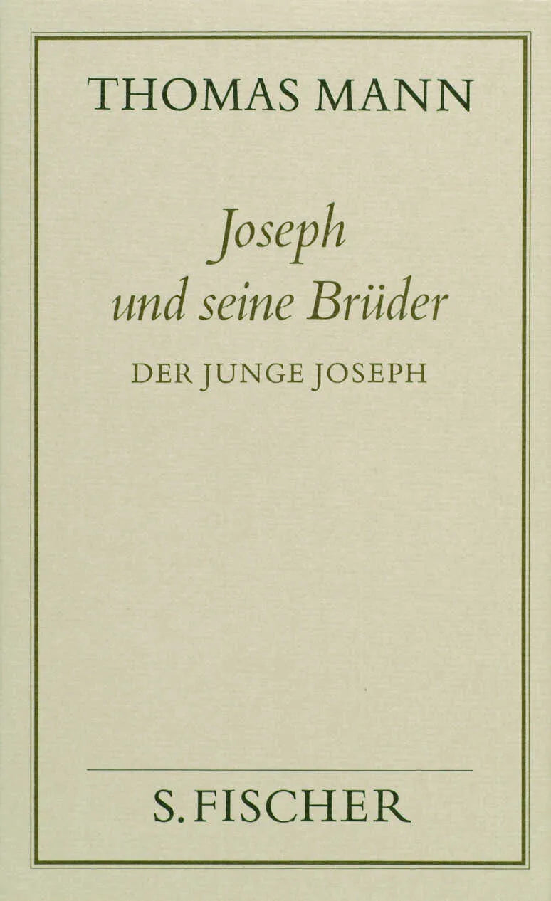 Buchcover von 'Joseph und seine Brüder II. Der junge Joseph' - Gebundene Ausgabe von Thomas Mann