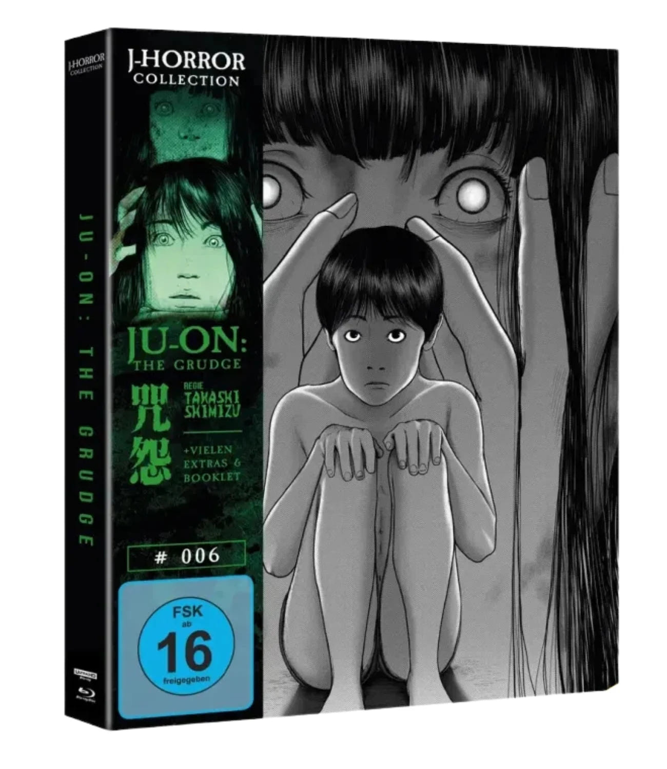 4K UHD Blu-ray-Cover: Ju-On: The Grudge (J-Horror Collection #6)