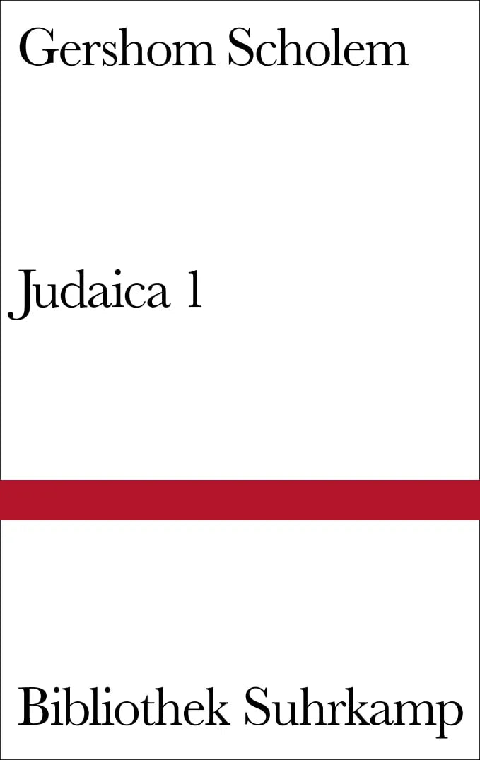 Buchcover von 'Judaica I' - Gebundene Ausgabe von Gershom Scholem