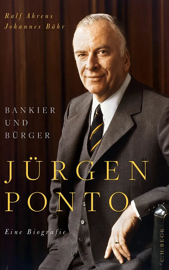 Buchcover von 'Jürgen Ponto' - Gebundene Ausgabe von Ralf Ahrens