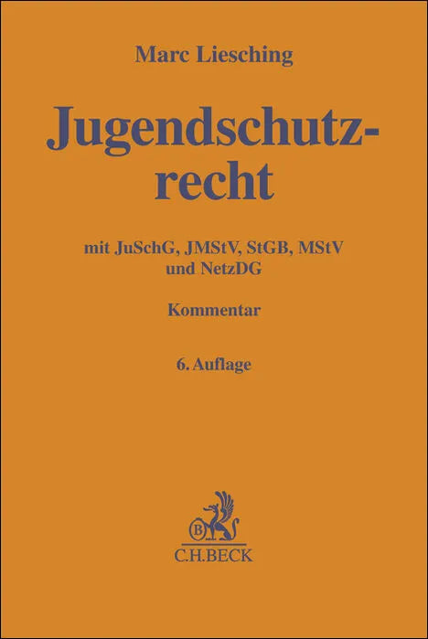 Buchcover von 'Jugendschutzrecht' - Gebundene Ausgabe von Marc Liesching