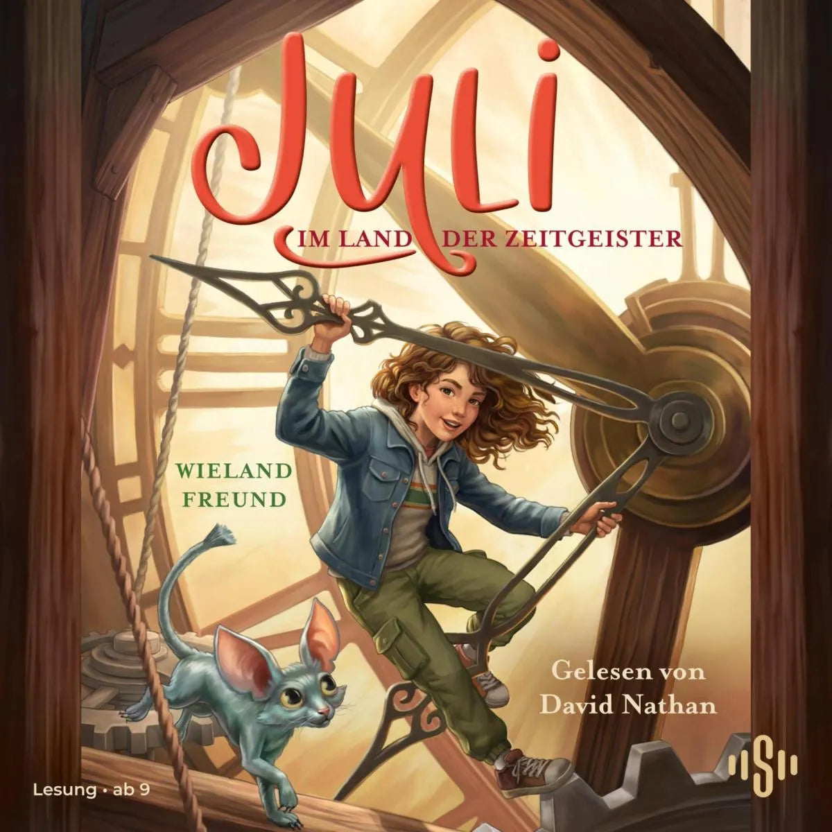 Cover: Juli im Land der Zeitgeister (Hörbuch Download) von Wieland Freund