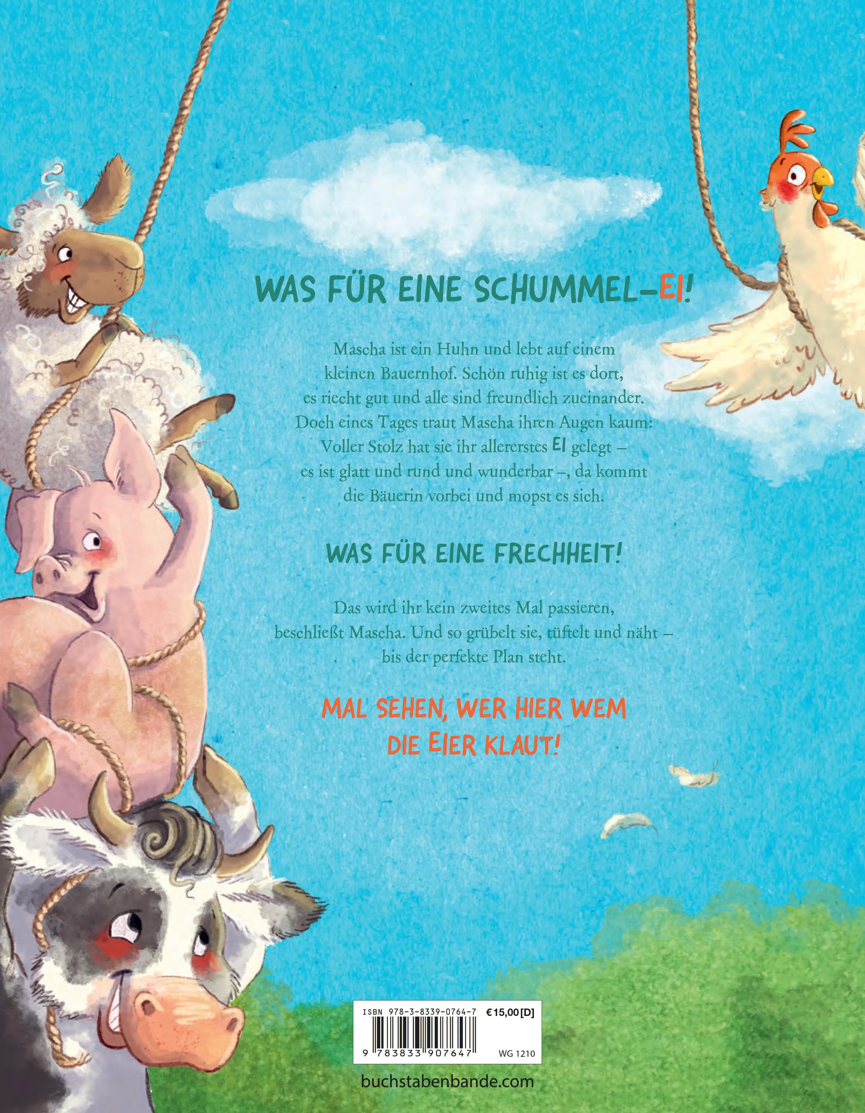 Produktansicht: Mascha das Betrügerhuhn - Der verrückte Eierklau (Gebundene Ausgabe)