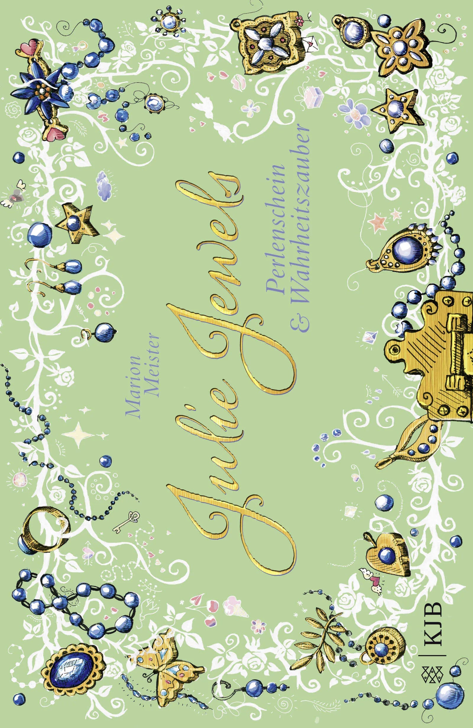 Buchcover von 'Julie Jewels - Perlenschein und Wahrheitszauber' - Gebundene Ausgabe von Marion Meister