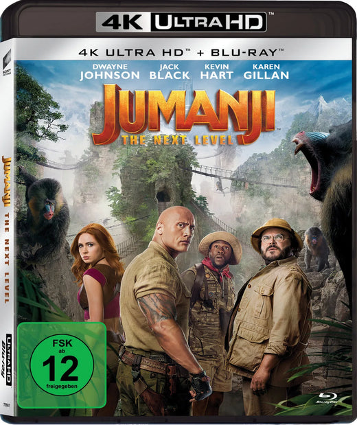 Jumanji : The Next Level - 4K Ultra HD Blu-ray