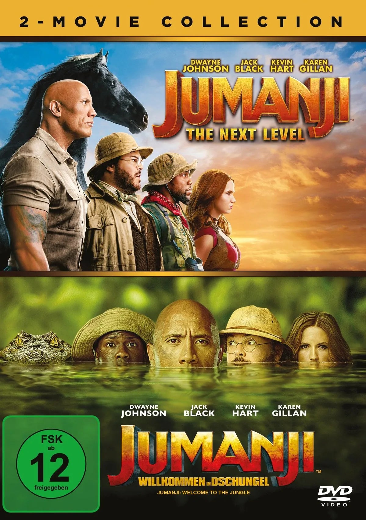 Jumanji: The Next Level / Jumanji: Willkommen im - DVD