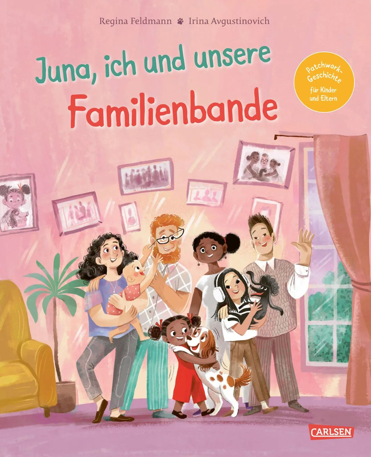 Cover: Juna, ich und unsere Familienbande (Hardcover) von Regina Feldmann