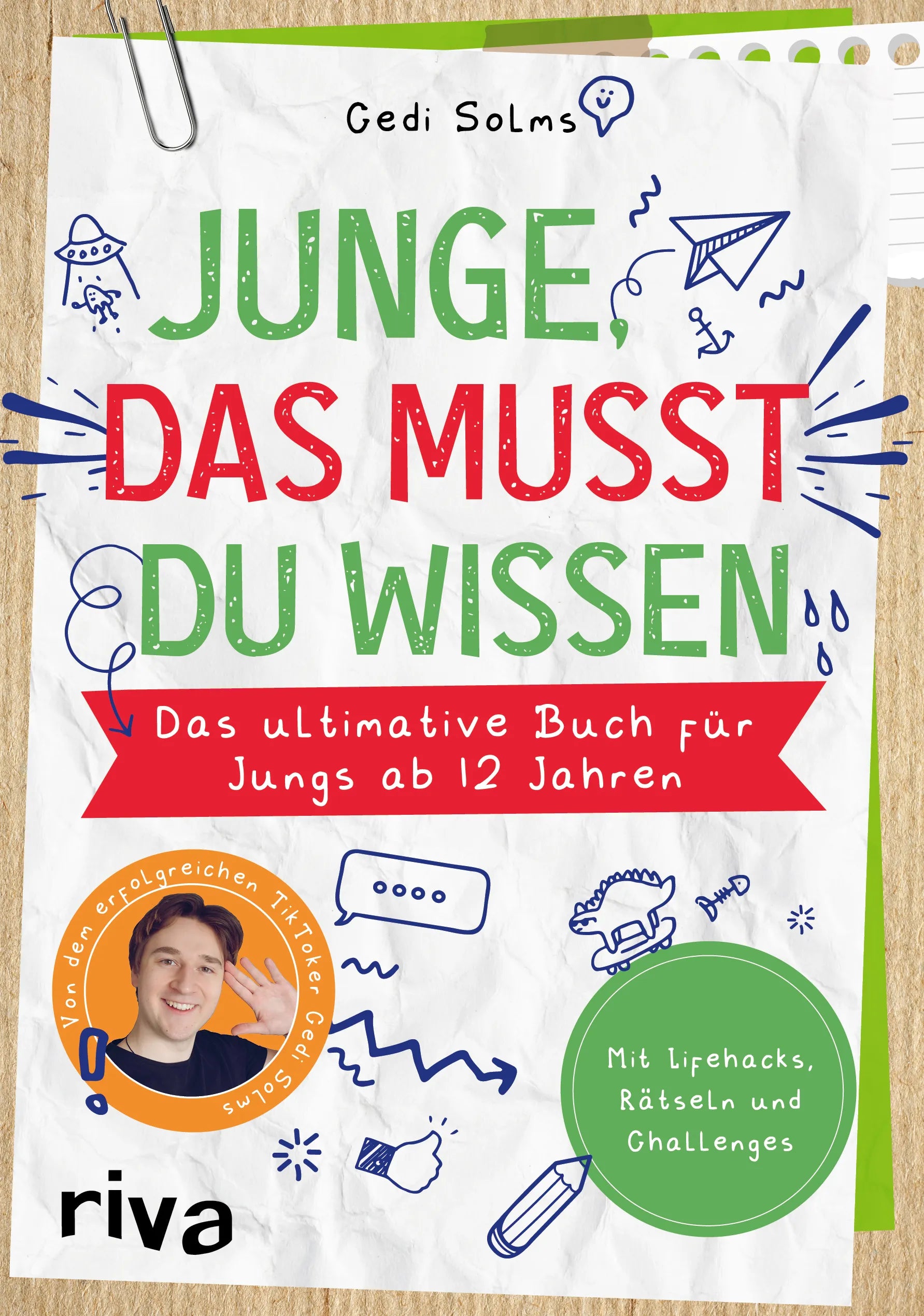 Buchcover von 'Junge, das musst du wissen' - Taschenbuch von Cedi Solms