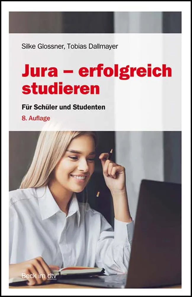 Buchcover von 'Jura - erfolgreich studieren' - Taschenbuch von Silke Glossner