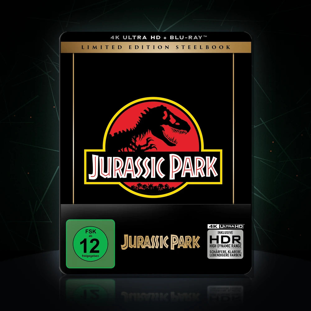 Jurassic Park als limitiertes 4K Steelbook