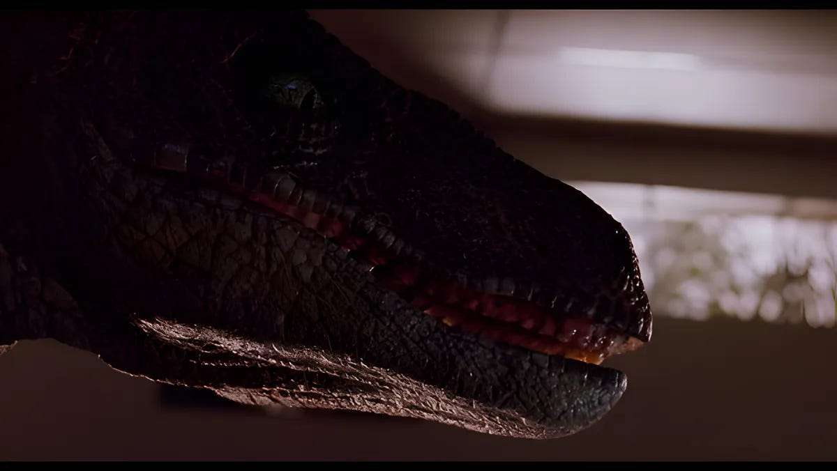 Filmszene 1 aus Jurassic Park (Steelbook) – 4K UHD Blu-ray. Regie: Steven Spielberg