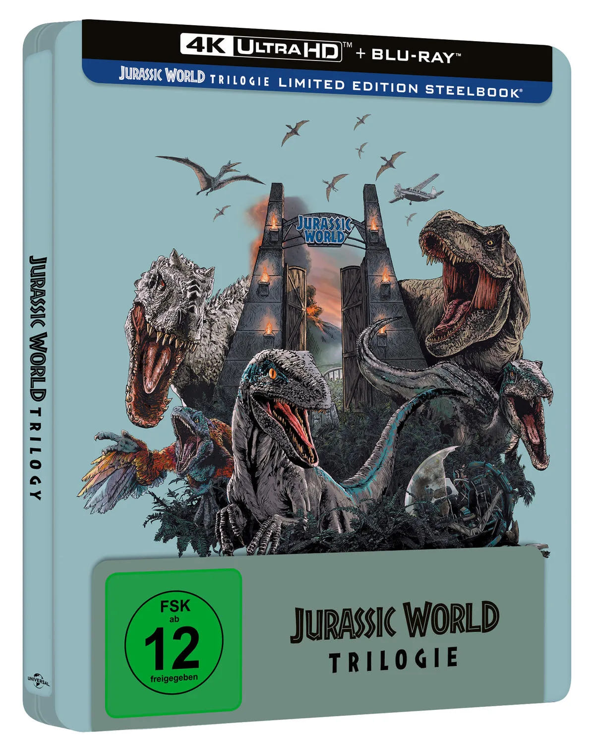 Jurassic World - Trilogie - Blu-ray 4K Ultra HD