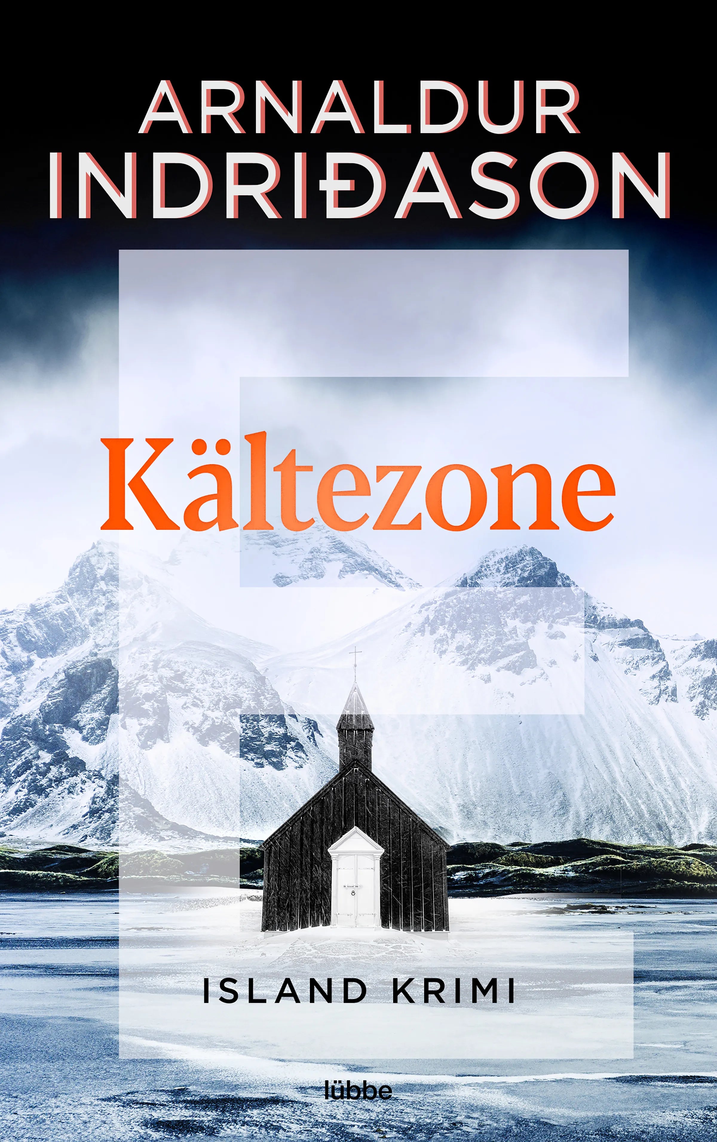 Buchcover von 'Kältezone' - Paperback von Arnaldur Indriðason