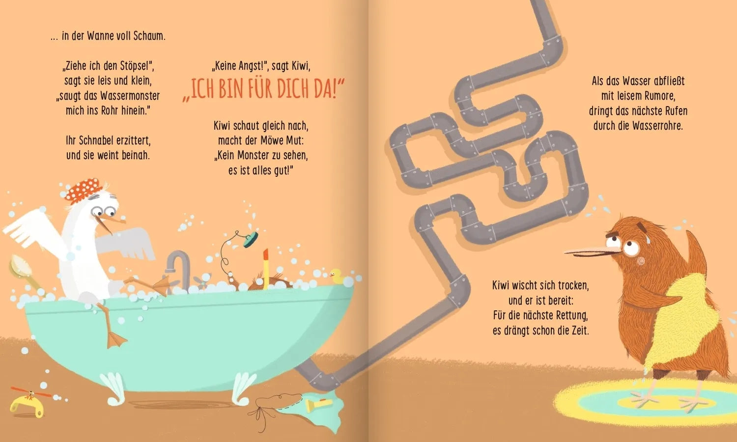 Detailansicht: Käpten Kiwi (Hardcover)