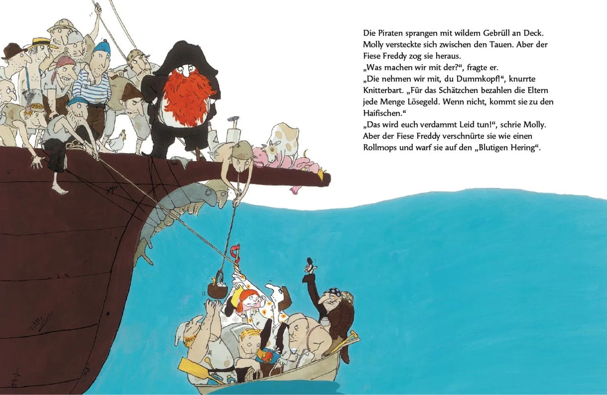 Detailansicht: Käpten Knitterbart und seine Bande (Hardcover)
