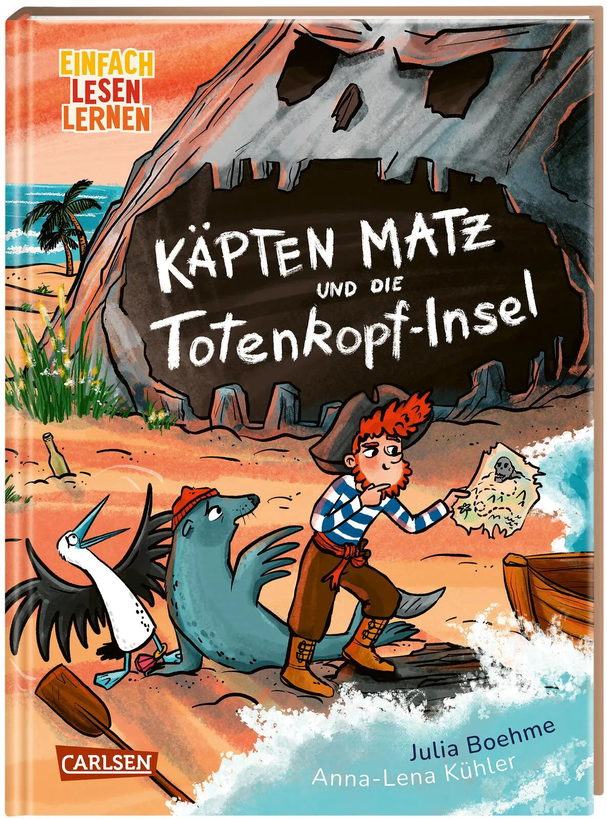 Cover: Käpten Matz und die Totenkopf-Insel (Hardcover) von Julia Boehme