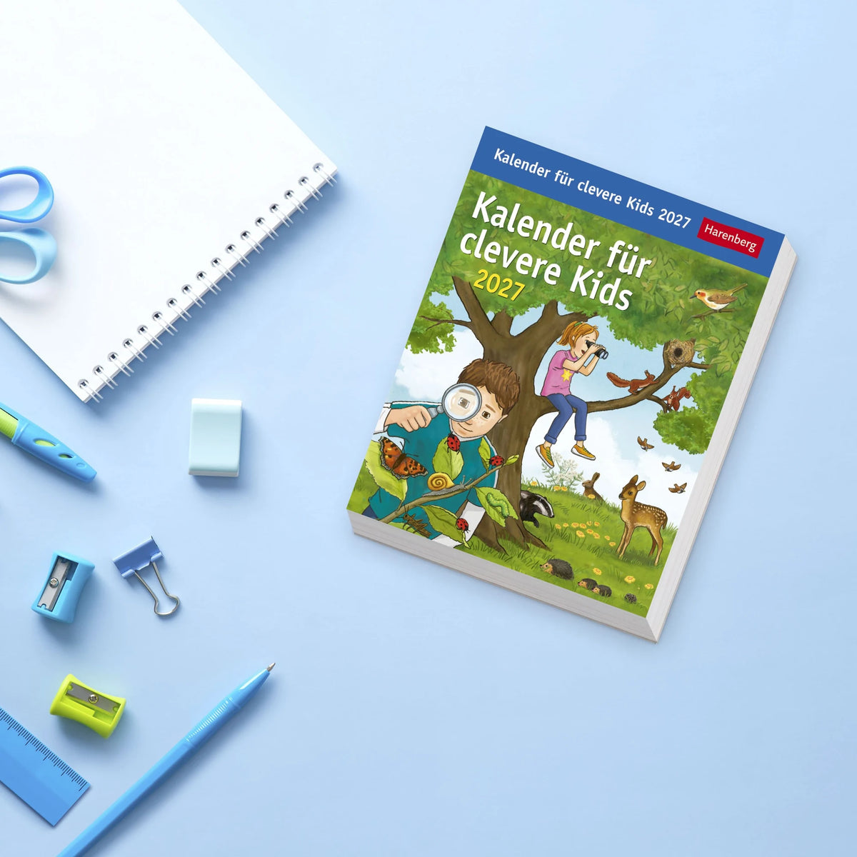 Kalender für clevere Kids Tagesabreißkalender 2027 – Ansicht