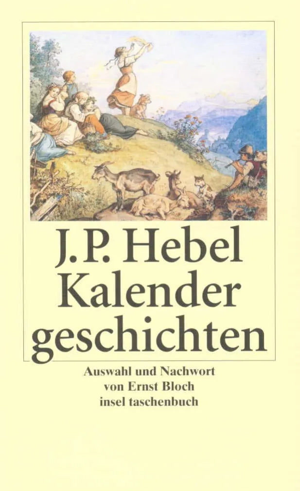 Buchcover von 'Kalendergeschichten' - Taschenbuch von Johann Peter Hebel