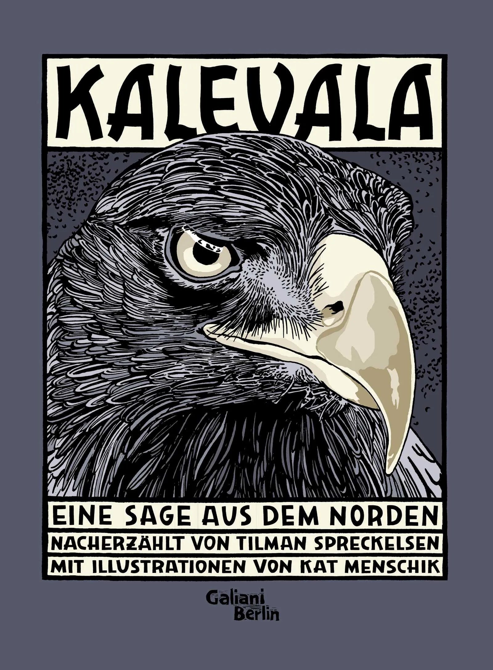 Buchcover von 'Kalevala' - Gebundene Ausgabe von Tilman Spreckelsen