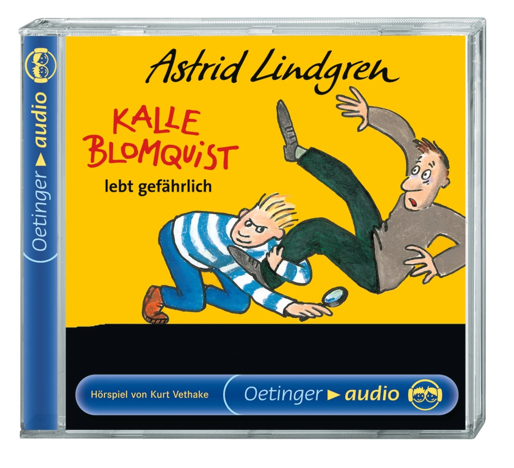 Produktansicht: Kalle Blomquist 2. Kalle Blomquist lebt gefährlich. Hörspielklassiker (Hörbuch (CD))